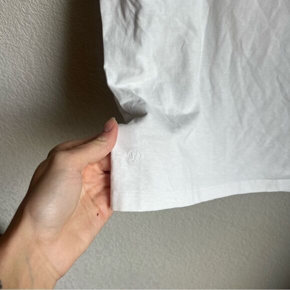 Lululemon Classic-Fit Cotton-Blend T-Shirt
White - Picture 6 of 7
